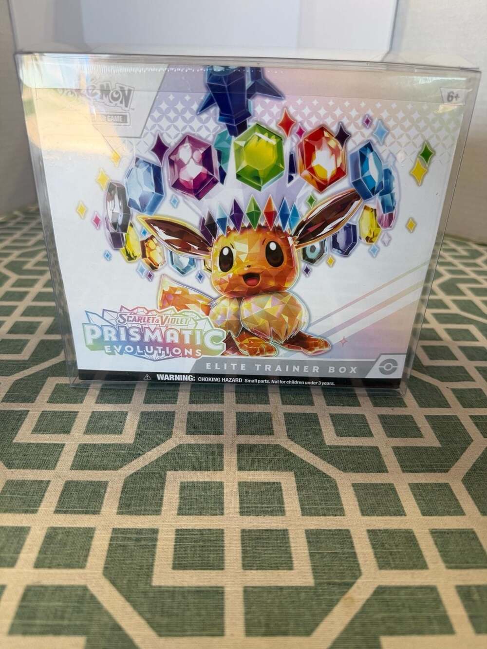 Pokemon Scarlet & Violet Prismatic Evolutions Elite Trainer Box